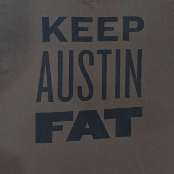 Keep Austin Fat Tee - Picture 1 of 4